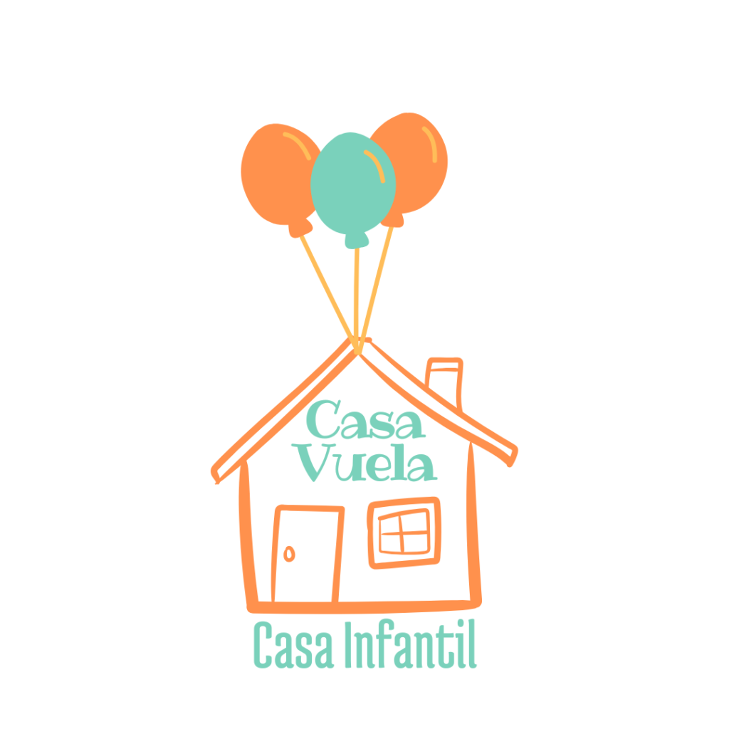 Ilustración de Casa Vuela, espacio de desarrollo temprano para niños