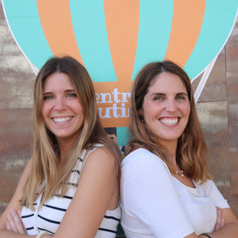 Clara y Rocío, fundadoras de Centro Cometea